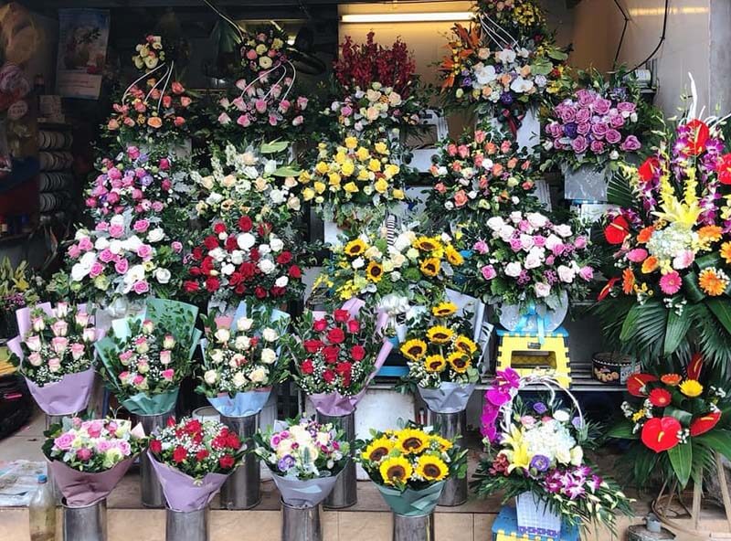 Shop hoa tươi đẹp ở hà nội