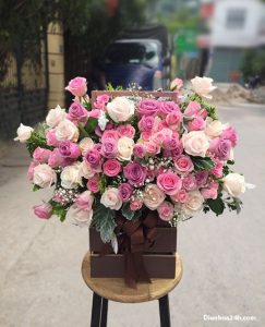 Shop hoa tươi cao cấp đường Trần Nhân Tông Tp Hà Nội